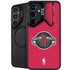 NBA Houston Rockets Distressed Galaxy S24 Kickstand Case